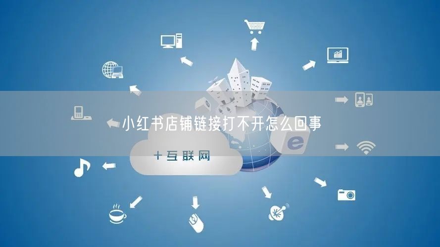 小红书店铺链接打不开怎么回事