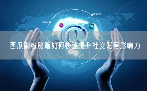 西瓜刷粉秘籍如何快速提升社交账号影响力